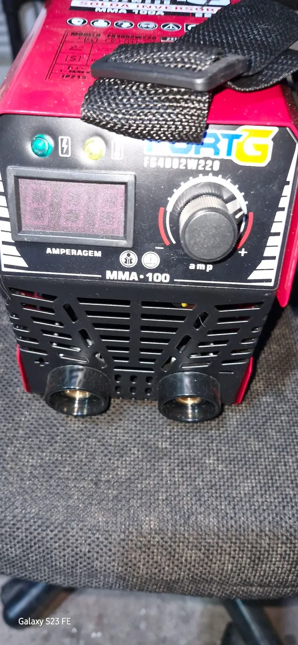 Máquina de Solda Inversora Portátil MMA-100