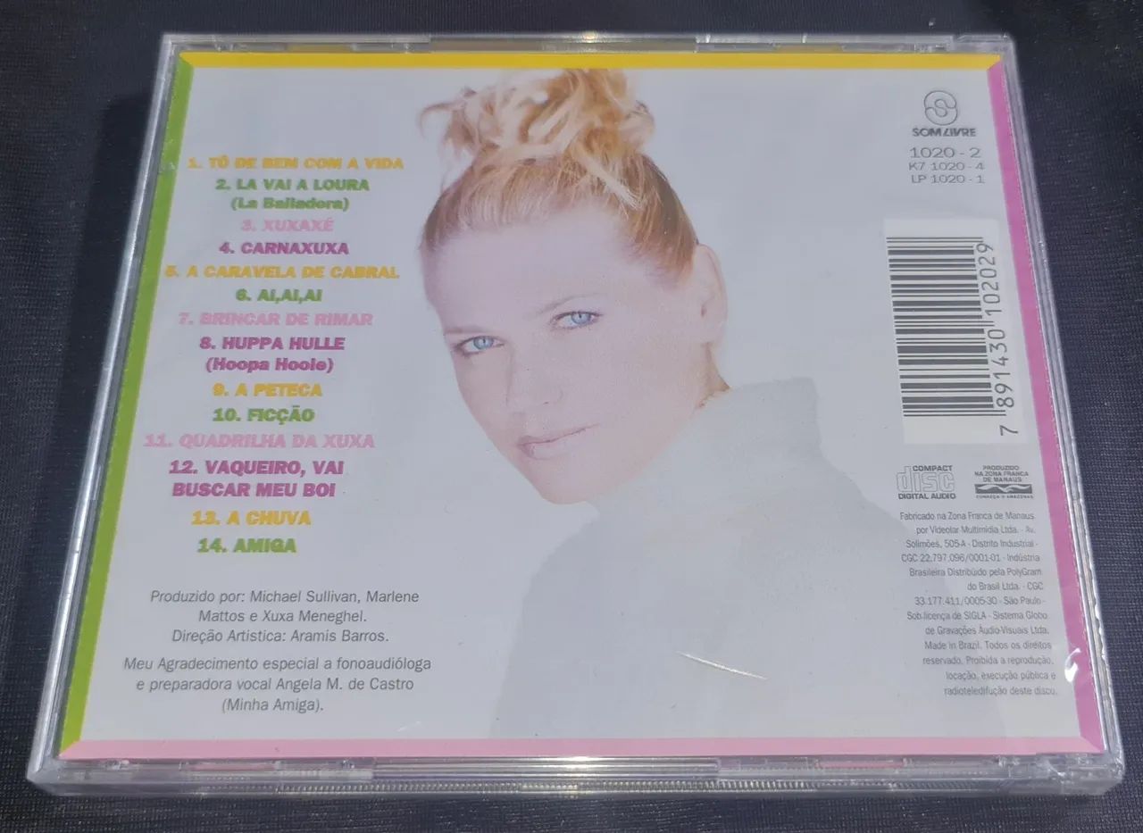 CD Xuxa to de bem com a vida LACRADO DE FÁBRICA  - Foto 2