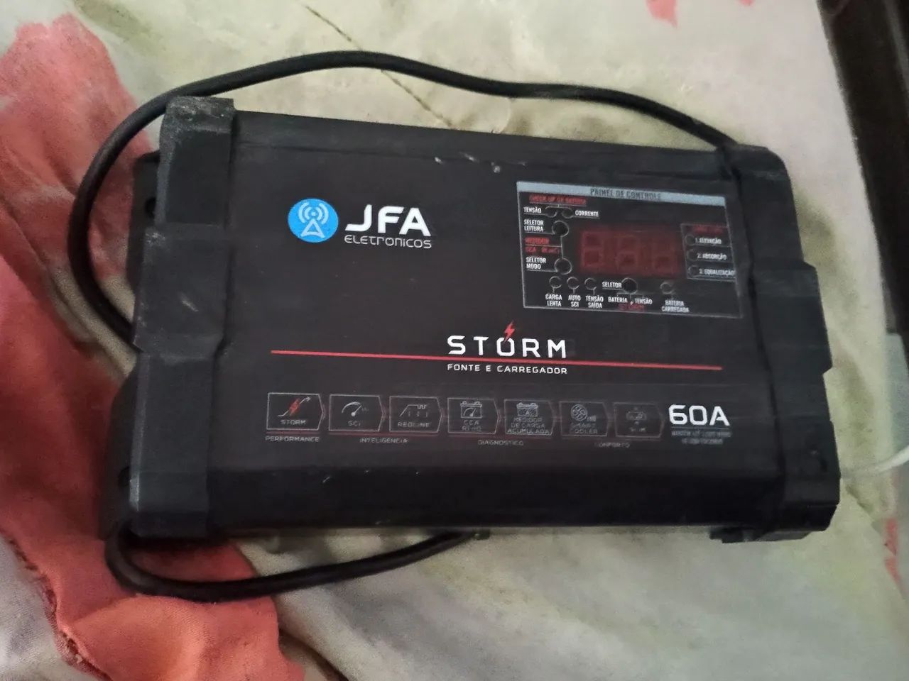 Carregador de Baterias JFA Storm 60A