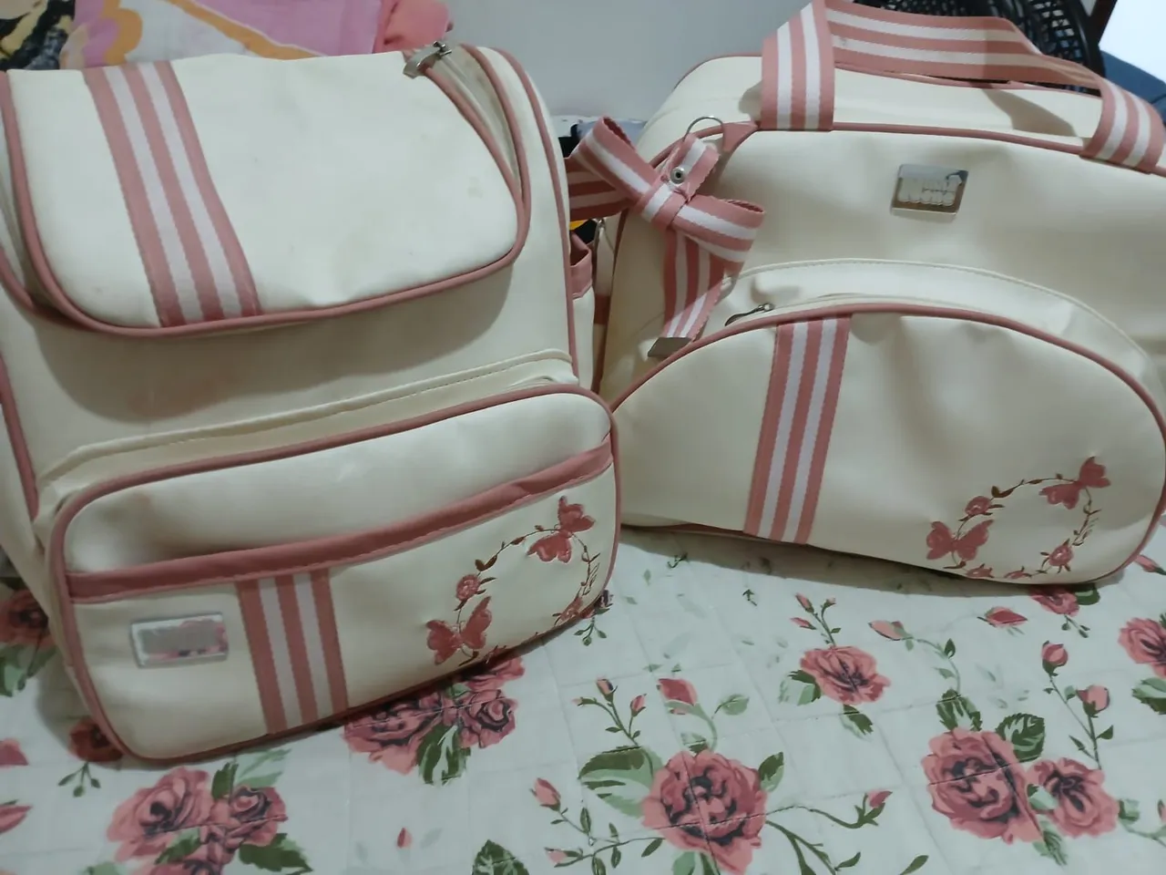 Kit de bolsas maternidade floral