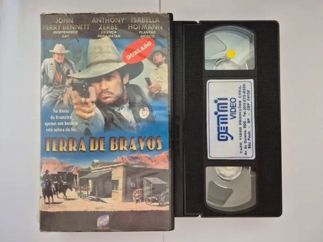 VHS Terra de Bravos Dublado Original - Foto 3