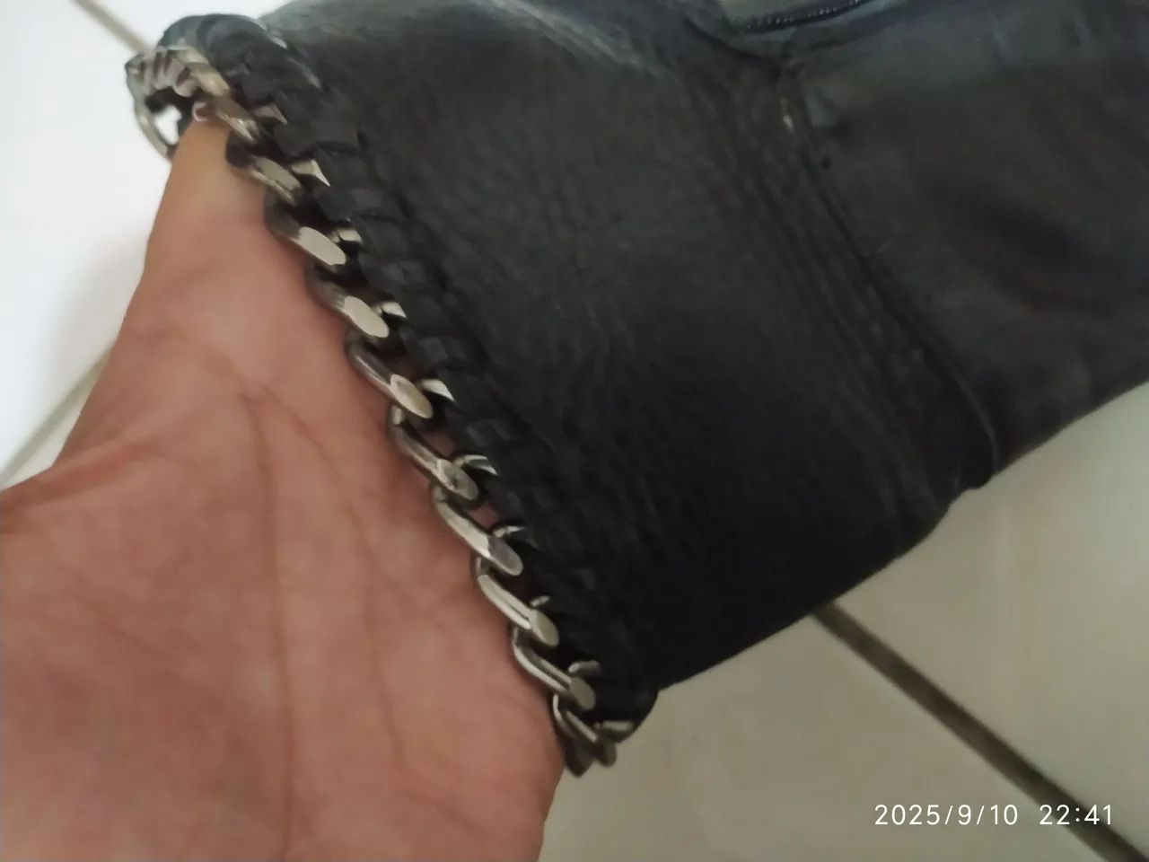 Bota couro legítimo da shop 126