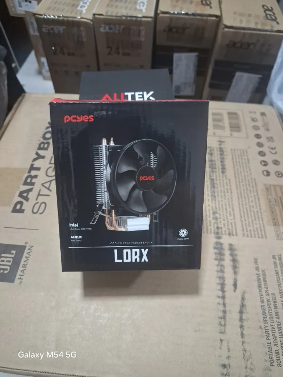 Cooler Para Processador Pcyes Lorx 92mm Tdp 95w intel/AMD