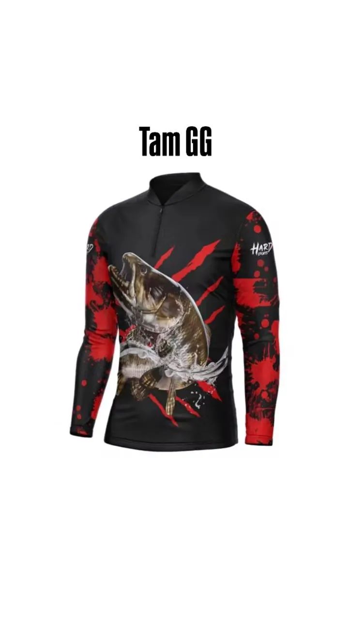 Camisa de pesca nova 