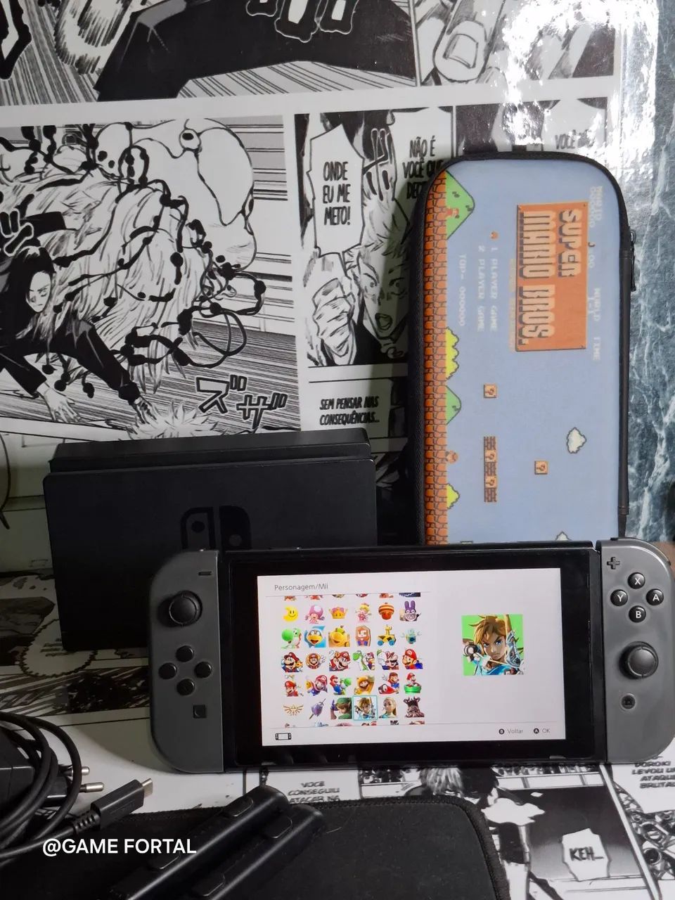 Nintendo Switch Completo Leia