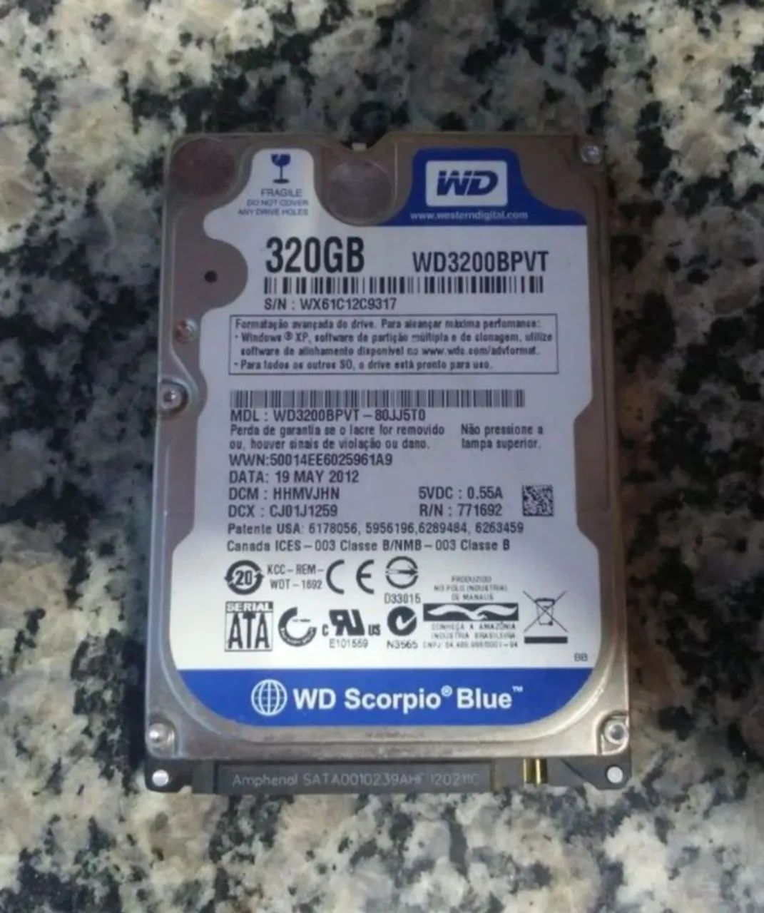 Hd Notebook 320gb64312628311297122