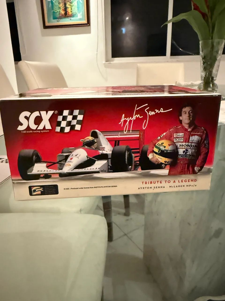 Ayrton Senna SCX - McLaren MP4/6 - Limited Edition Nº1346 - Raro