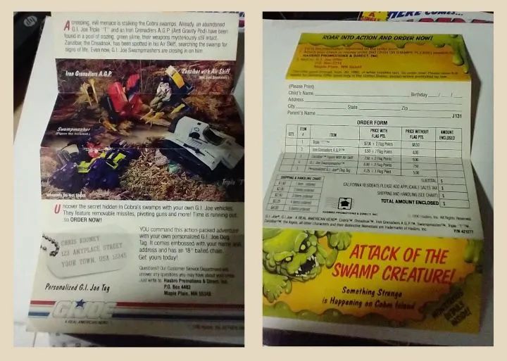 Conjunto encartes G.I. Joe - Comandos em ação  - Foto 5