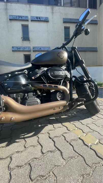 Vendo Fat Bob 114 2020 única dona - Foto 2