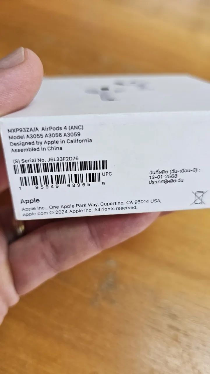 AirPods 4 Apple Anti Ruido Lacrado Novo  - Foto 4