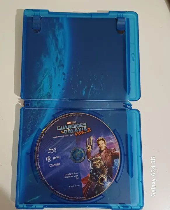 2 Blu-ray Edição Colecionador Marvel  - Foto 3