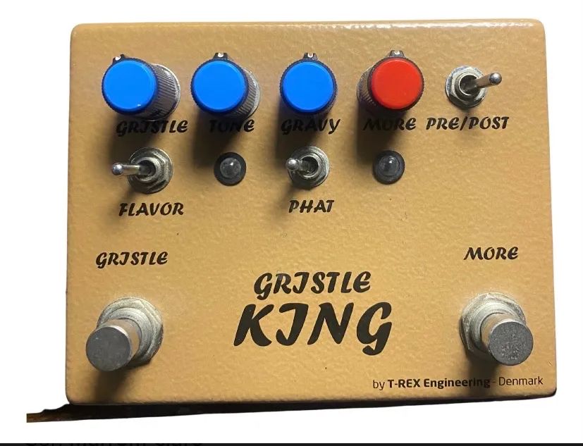 【blues8jam】GRISTLE KING / T-Rex T-Rex Gristle King Pedal Demo - YouTube