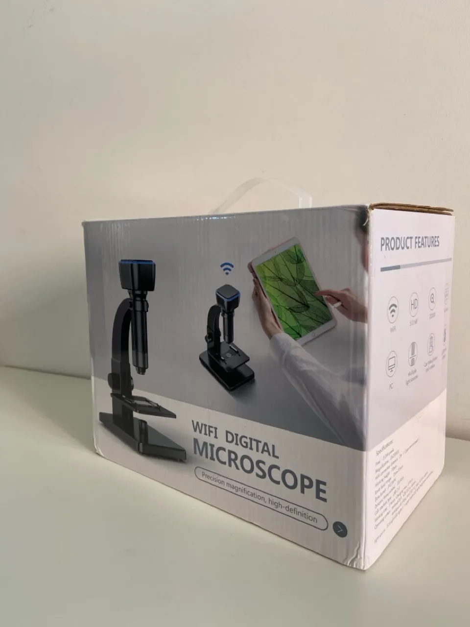 Microscópio Digital Wi-Fi de Alta Definição