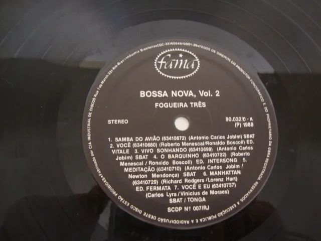 LP Vinil Bossa Nova Fogueira Três vol 2 . - Foto 4