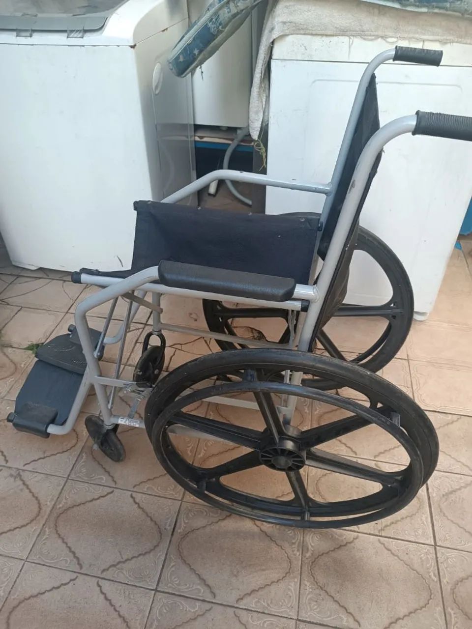 Cadeira de rodas portátil dobrável 270.00    - Foto 3