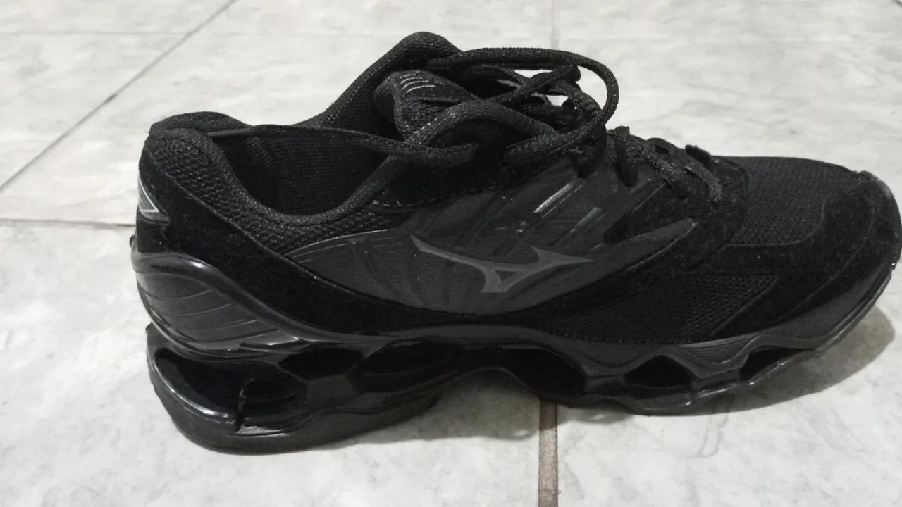 Tênis Mizuno Wave Prophecy 9 Preto - Tamanho 41