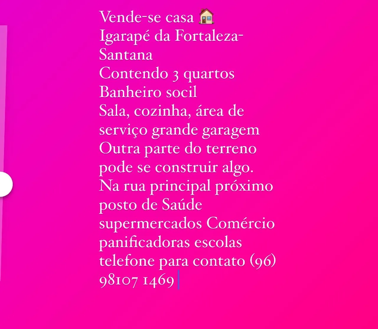 Casa a venda 