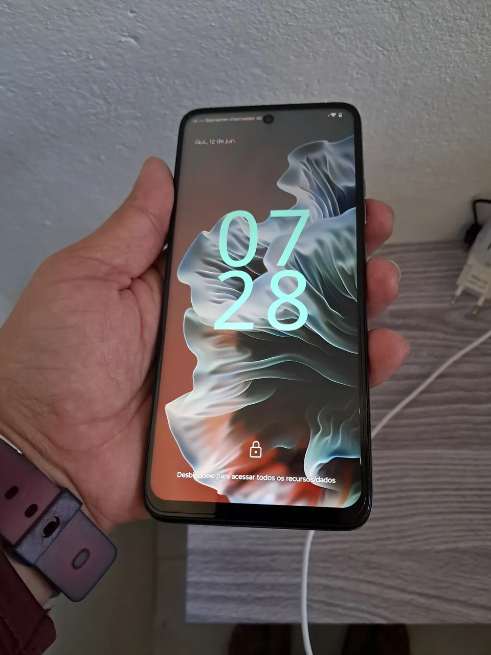 MotoG35 em perfeito estado 1200 Aceito cartao
