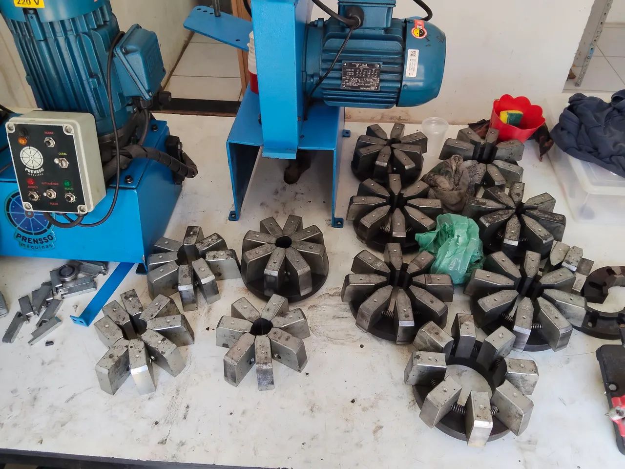 Máquina de prensar mangueira hidráulica 