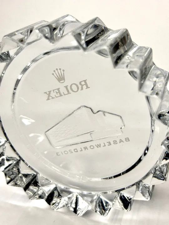 Coroa Decorativa Rolex de Cristal - Baselworld 2013. - Foto 4