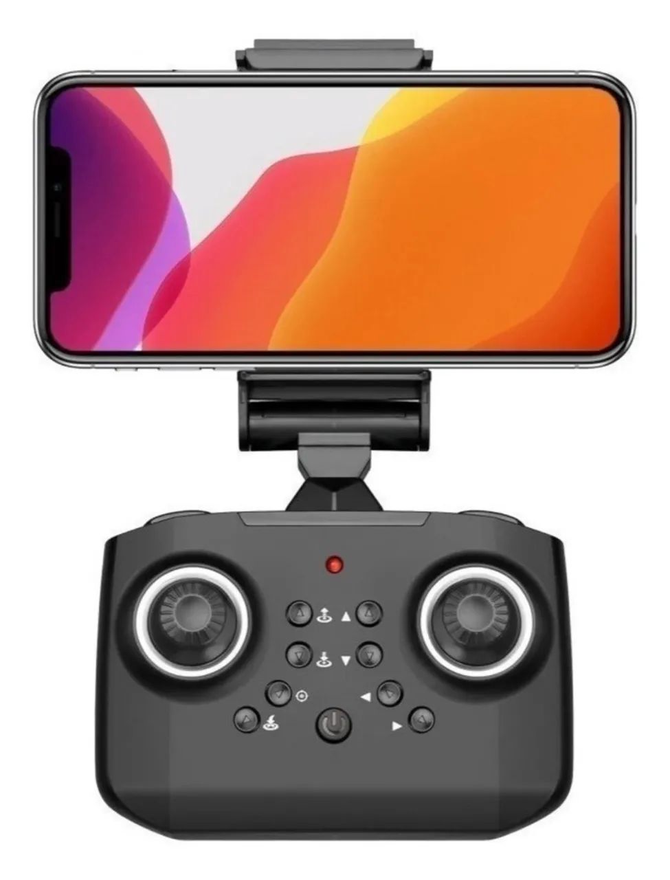 Mini drone Lansenxi LS-XT6 Single camera com câmera FullHD preto 2.4GHz 3 baterias - Foto 4