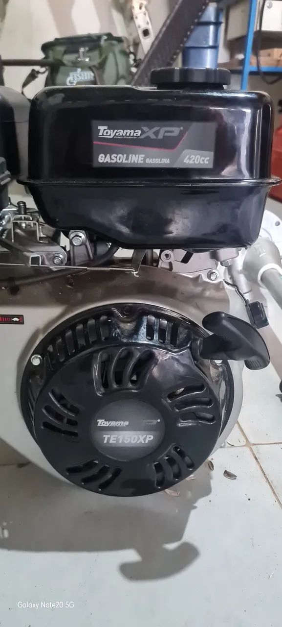 MOTOR ESTACIONÁRIO 15 HP 420 CILINDRADAS E SUPORTE RABETA 15 HP - Foto 2