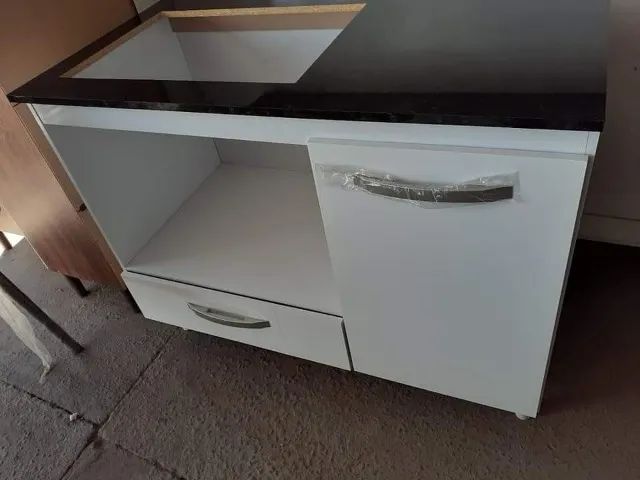 Balcão para fogão cooktop forno fit - Foto 4