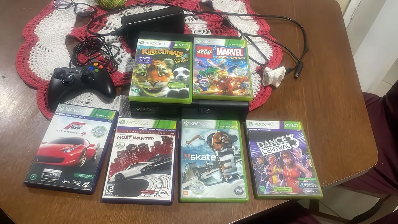 Xbox 360 super slim Jogos de Vídeo Game Campo Erê 1442591582 OLX