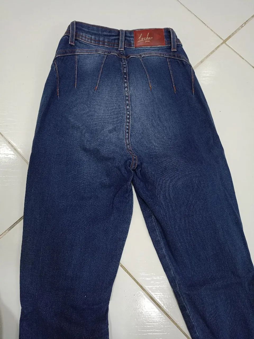 Vendo calça jeans com cinta  - Foto 3