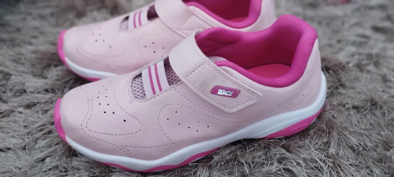 Tênis Infantil Rosa Kidy