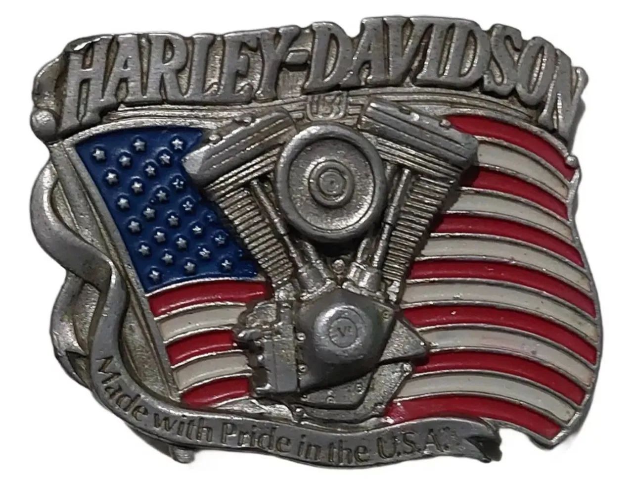Fivela de cinto Harley-Davidson USA 1991 - Foto 3