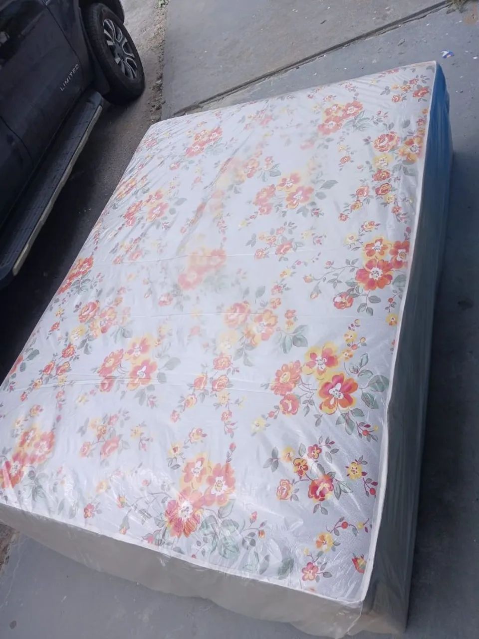 Cama Casal Alta Espuma 13cm-Nova R$490- ENTREGA GRÁTIS  - Foto 3
