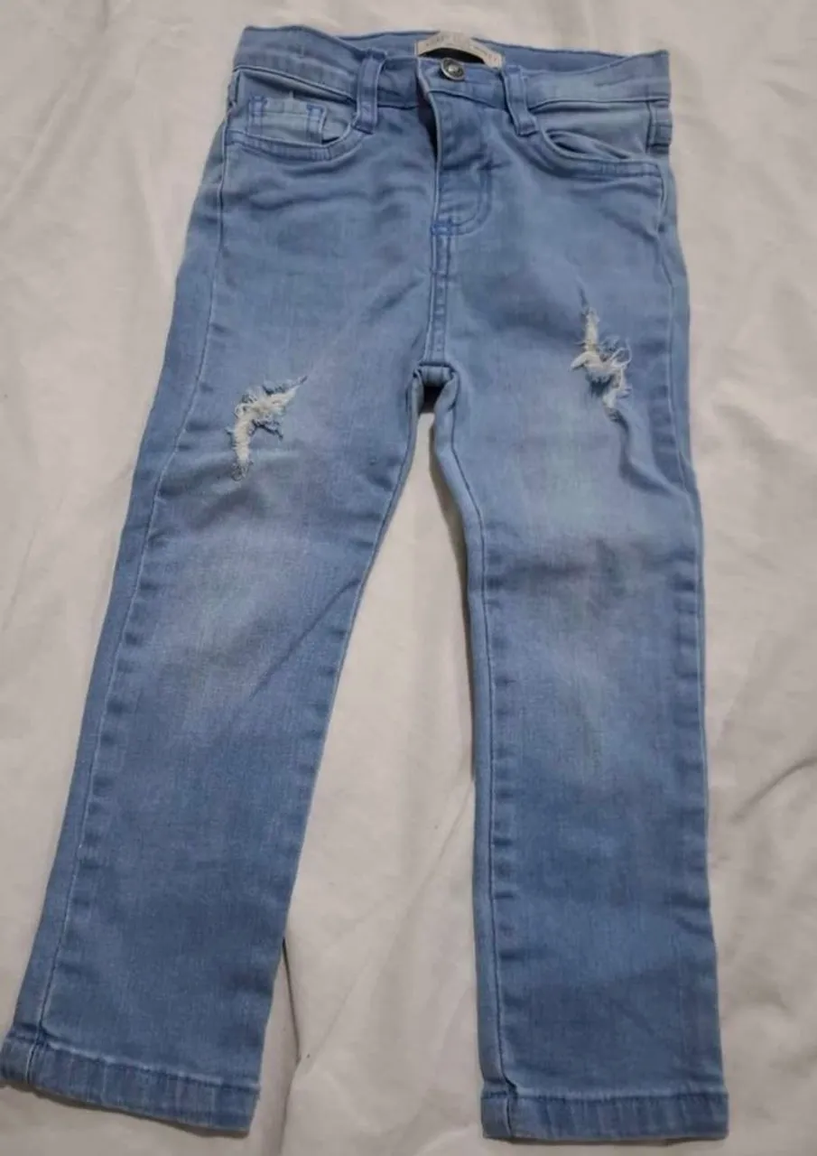 Calça Jeans Infantil Destroyed