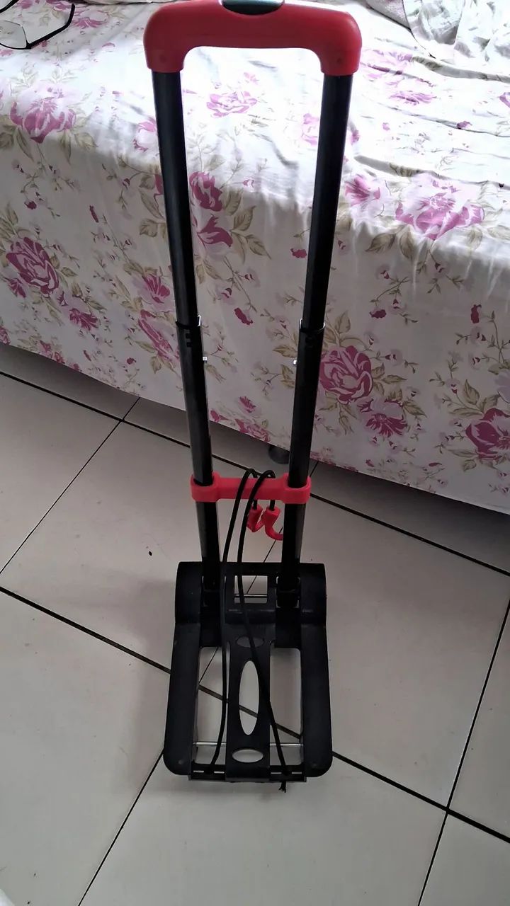 Carrinho de mão dobrável portátil