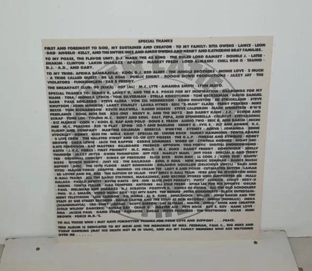 Queen Latifah,Lp All Hail The Queen,Com Encarte,Stiletto,1990 - Foto 4