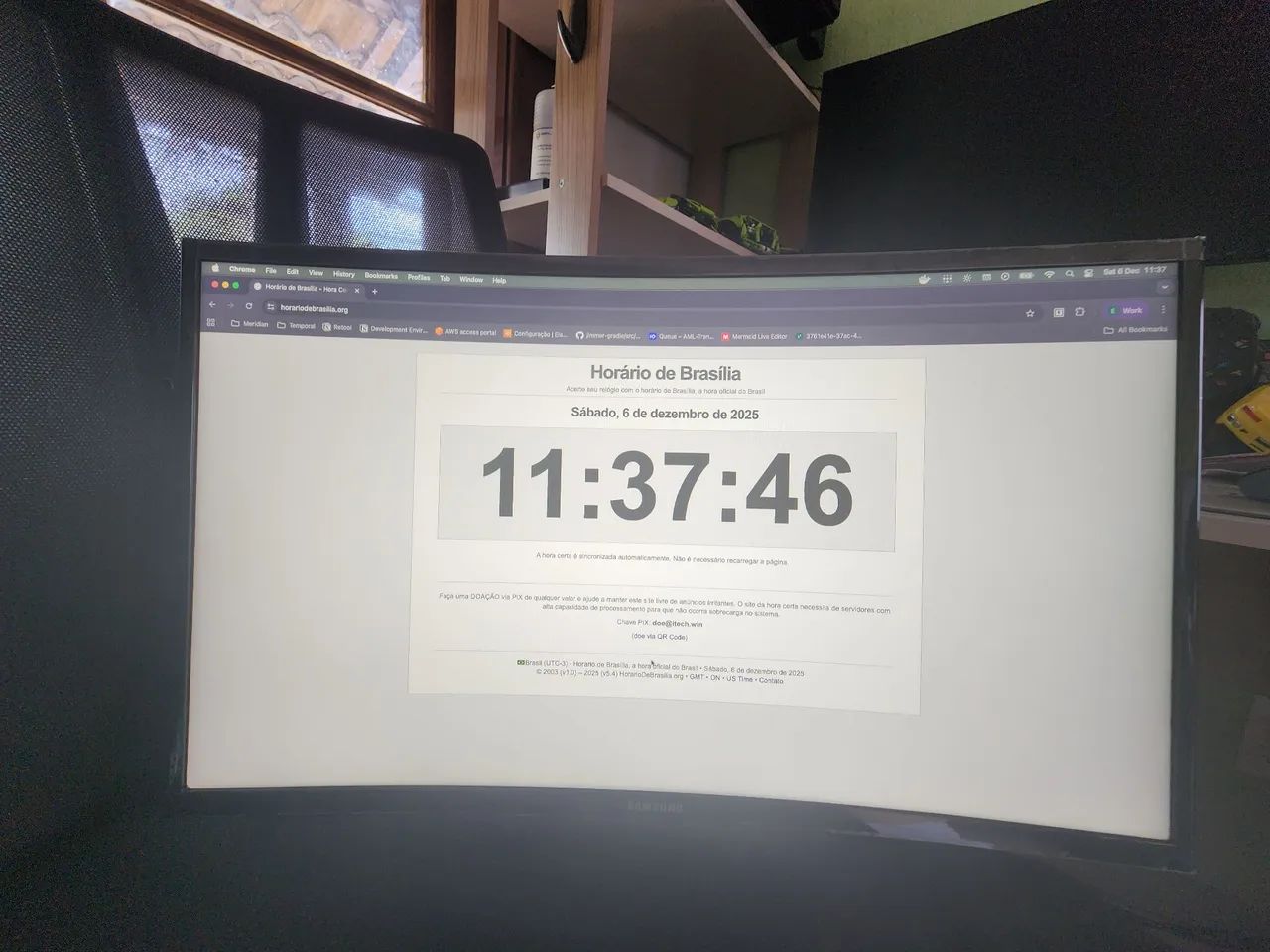Monitor Samsung curvo CF390 27 polegadas - Foto 3