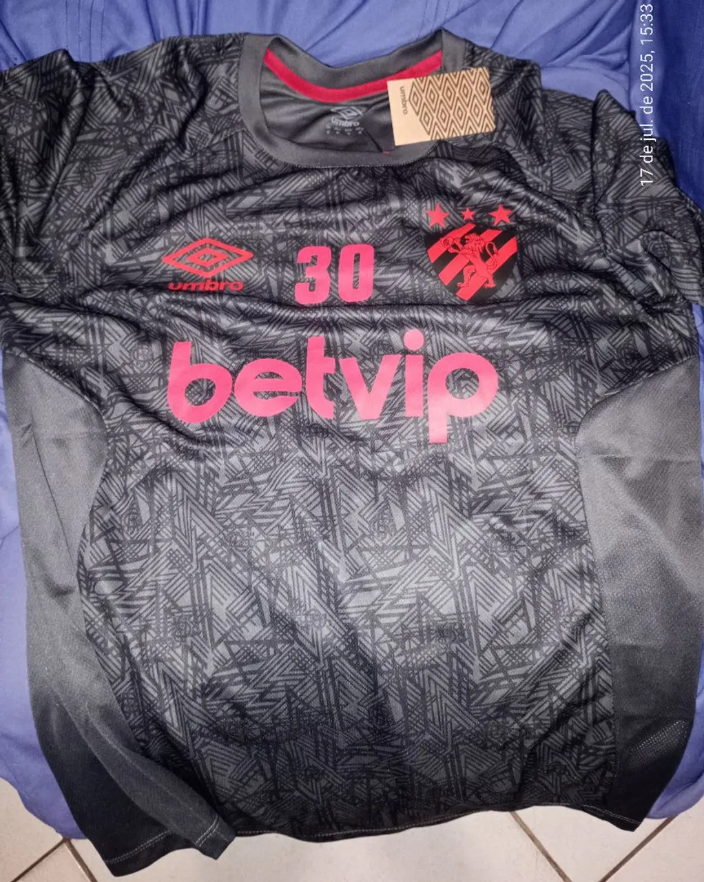 Camisa de Time Sport Recife Umbro - Nova (preço por peça)