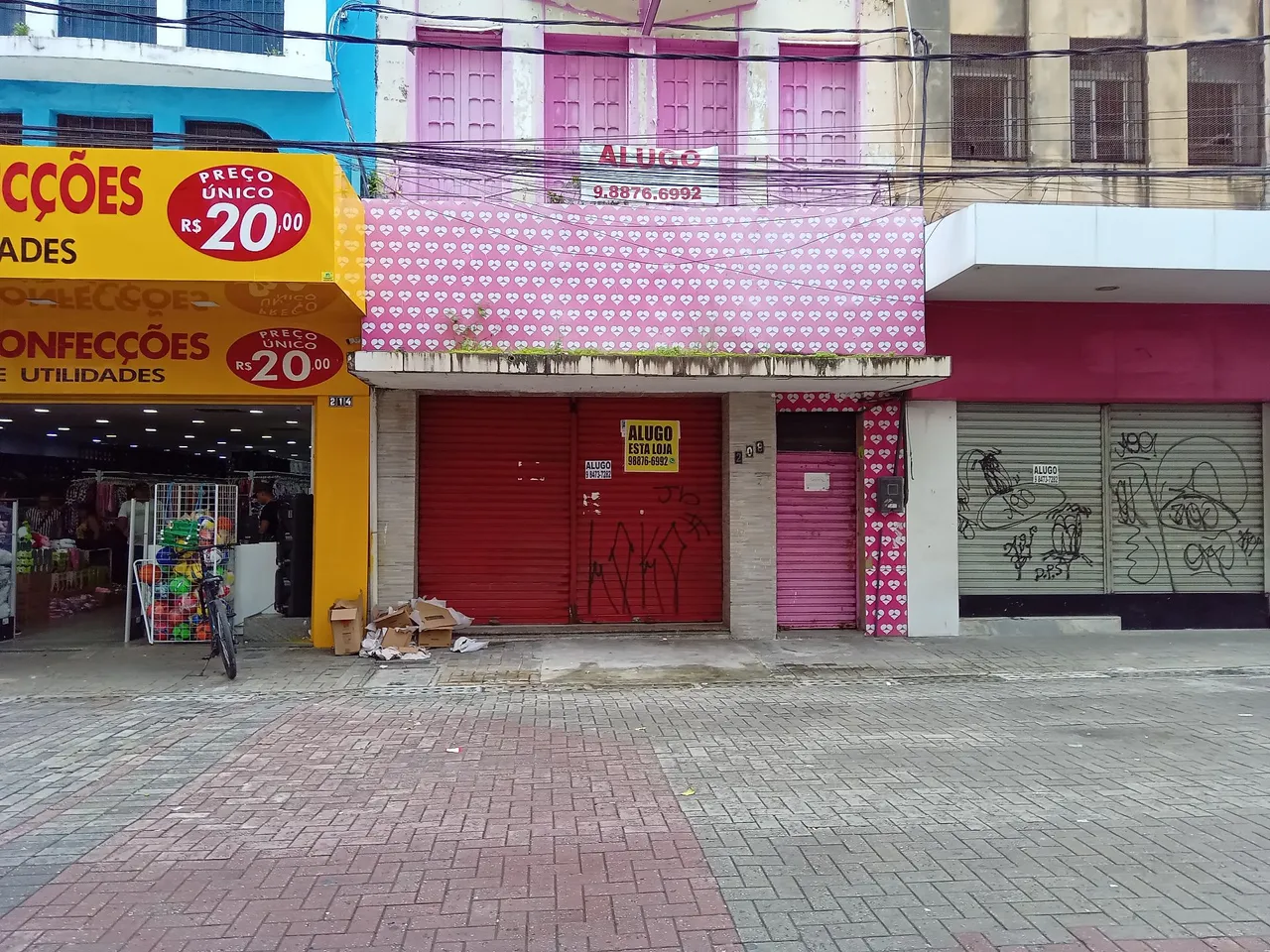 Alugo loja no centro do Recife