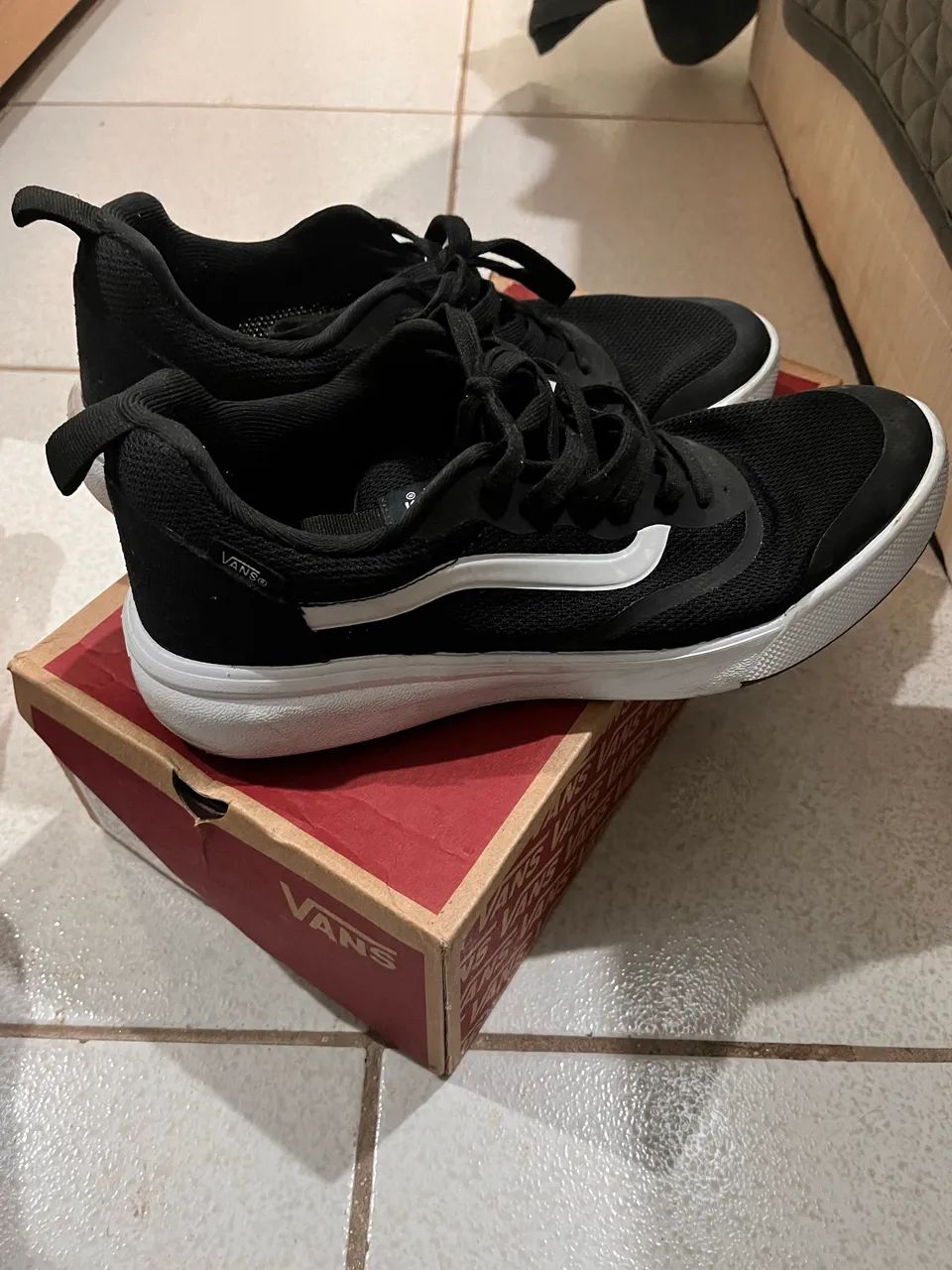 Ultrarange Tenis Vans Preto Falso Tênis Vans Ultrarange Calçados