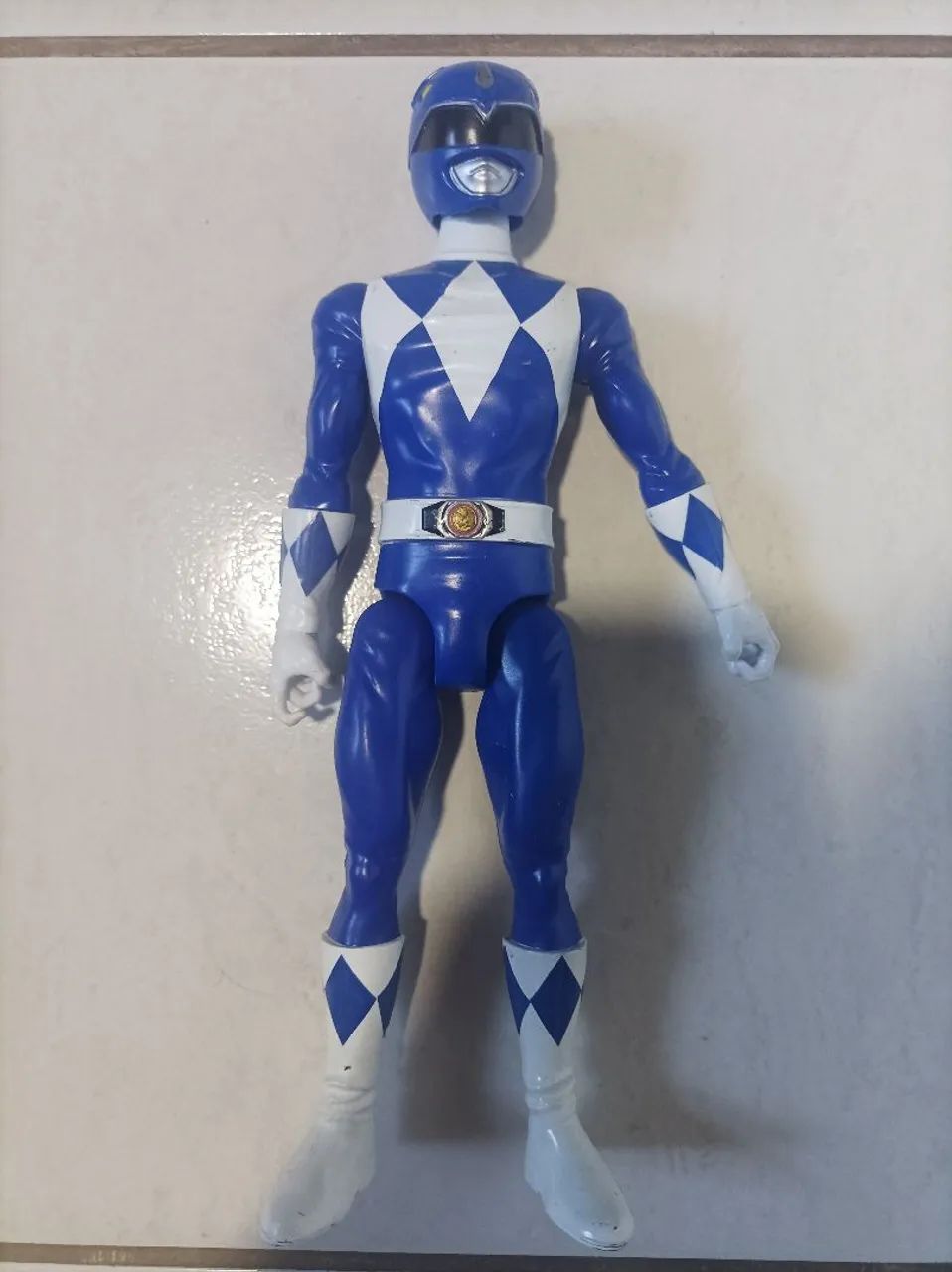 Boneco Power Rangers - Ranger Azul todo articulado 