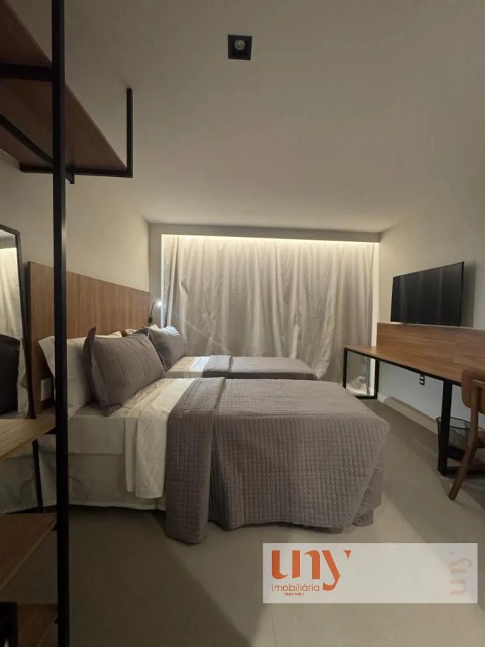 Flat novo com 23 m² e vista para o mar no Cabo Branco