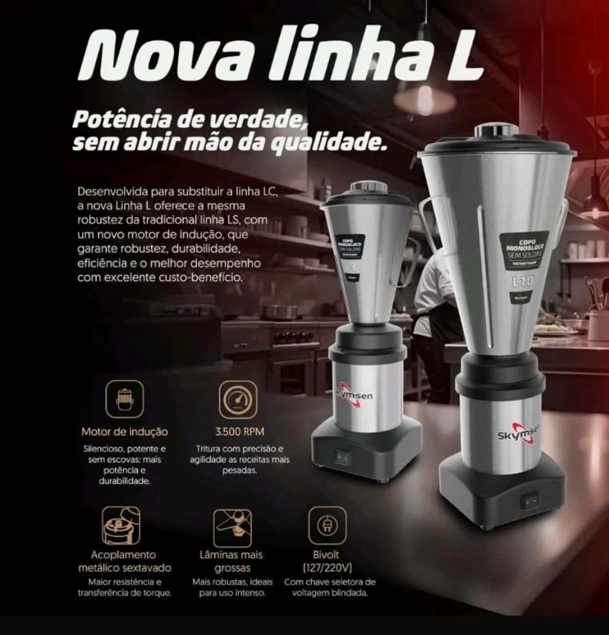 Liquidificador 10 Litros  e Qualidade!