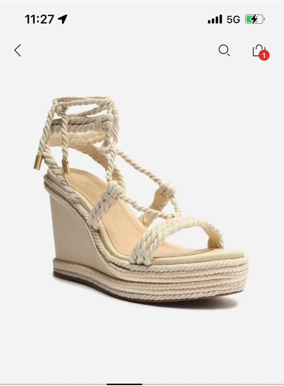 Sandalia arezzo numero 37