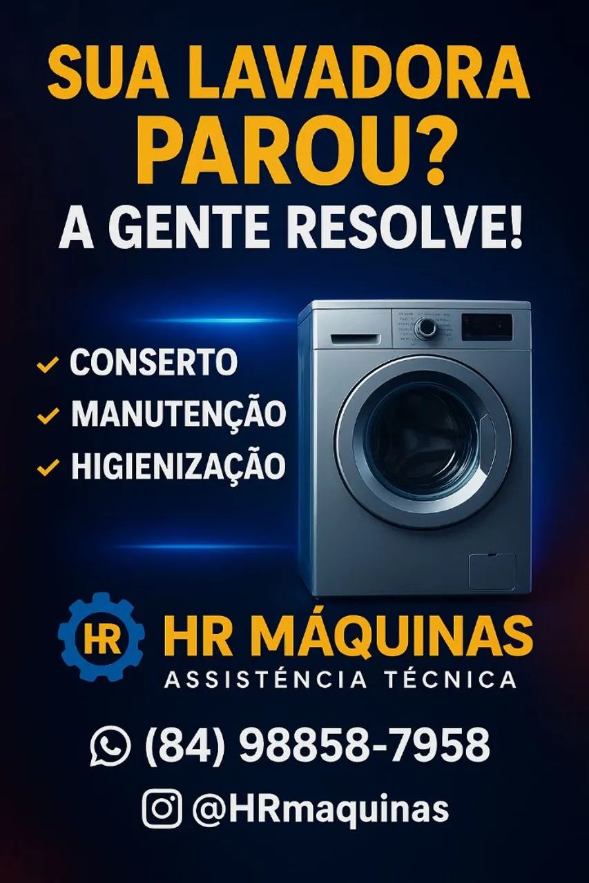 Consertos de máquinas de lavar 