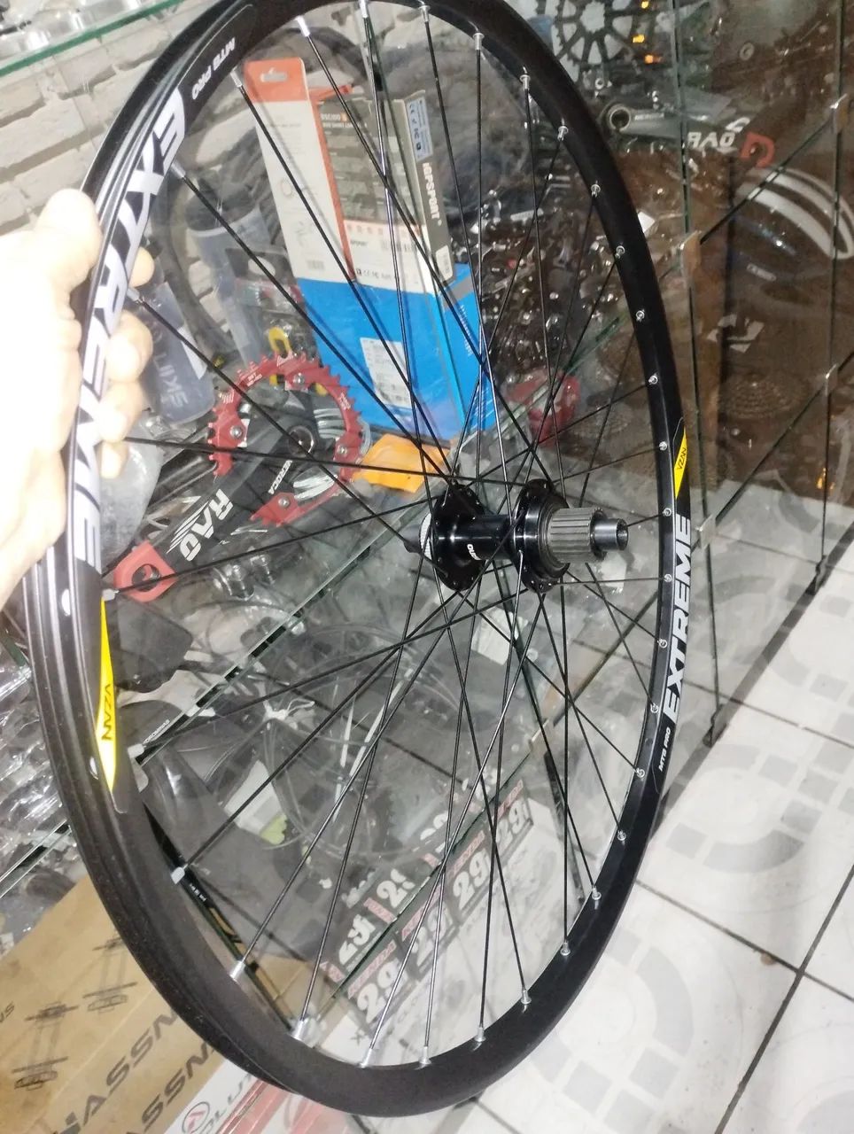 Rodas  Vzan Extreme Pro ,cubos micro spline 410 Shimano 148mm - Foto 2