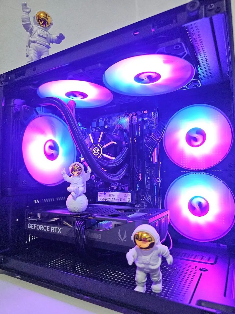 PC Gamer Top!!!  Ryzen 5 5600X + RTX5060 + 16GB DDR4 + 1TB NVME + wi-fi e Bluetooth!!! - Foto 6