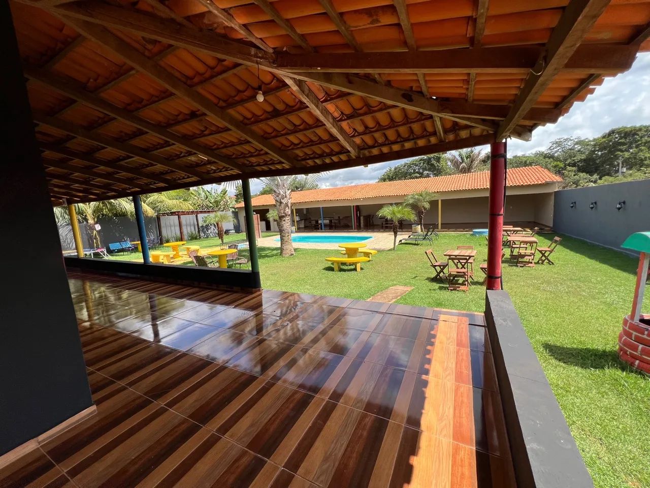 Chácara com casa a venda [ chácara todo mobiliado e arrumada} - Foto 2