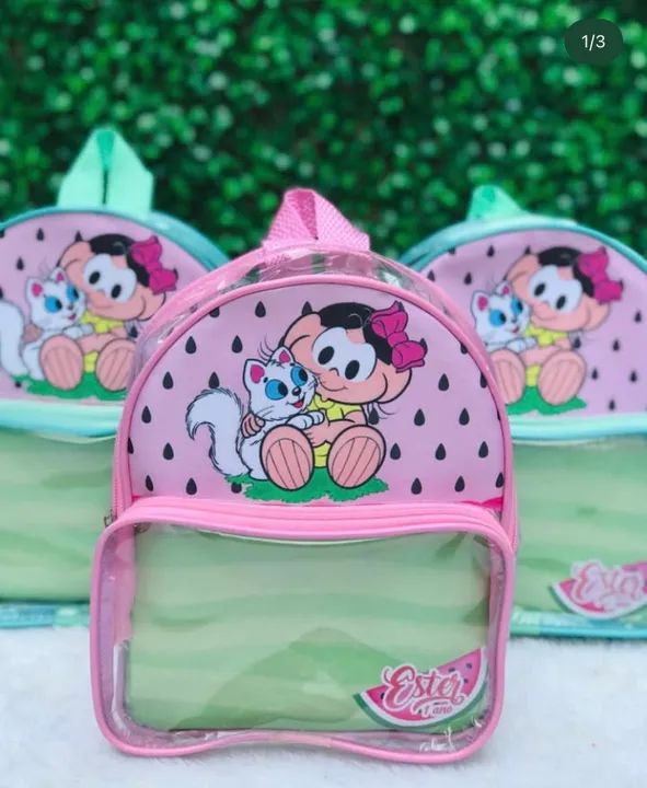 Mochila Infantil Estrela - Rosa - Nova - Foto 2