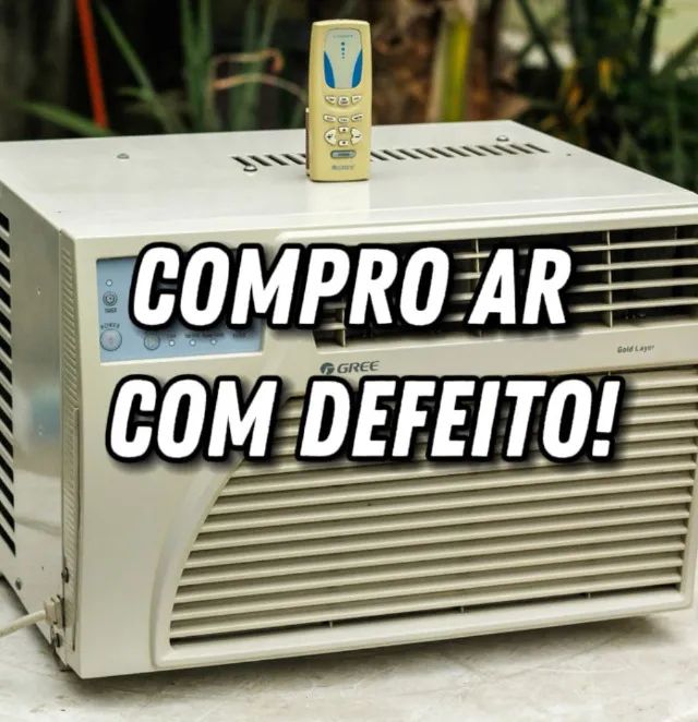 Ar condicionado com defeito VENDE PRA MIM