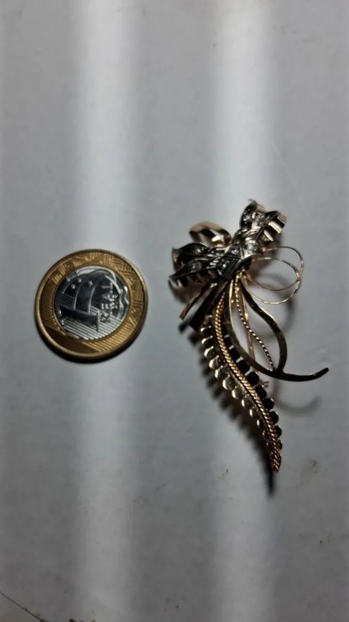 Broche antigo vintage  - Foto 3